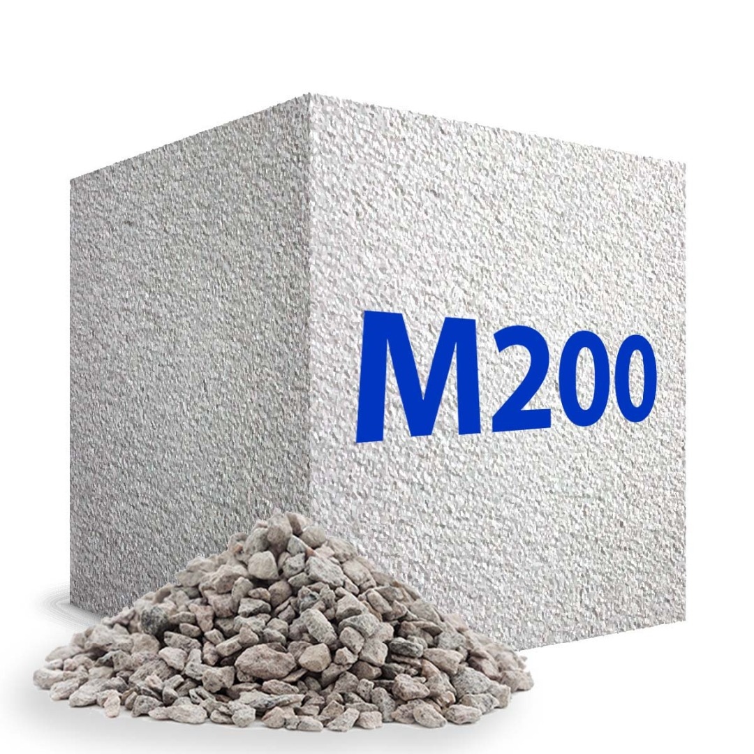 Товарный бетон на граните М200